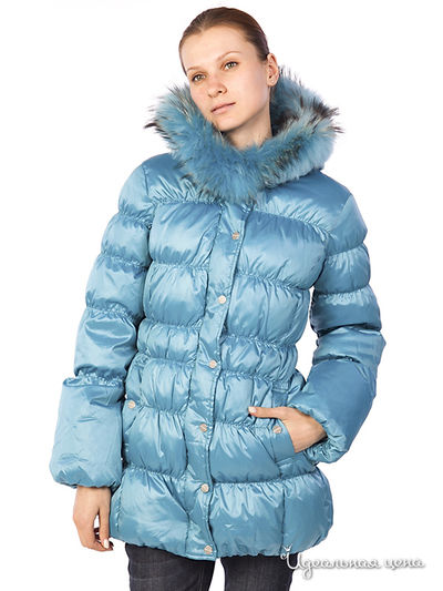 Пальто People, цвет цвет голубой
