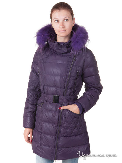 Пальто People, цвет цвет фиолетовый