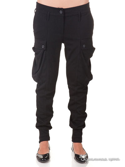 Брюки People, цвет цвет черный