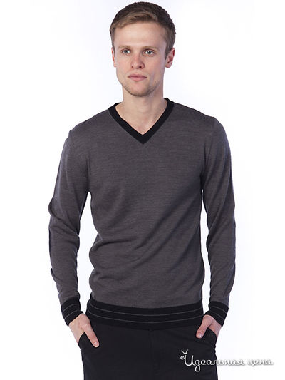 Пуловер People, цвет цвет серый