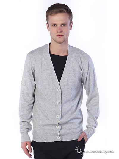 Кардиган People, цвет цвет светло-серый