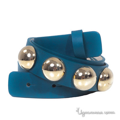 Ремень Anna Rita N, цвет цвет зелено-голубой