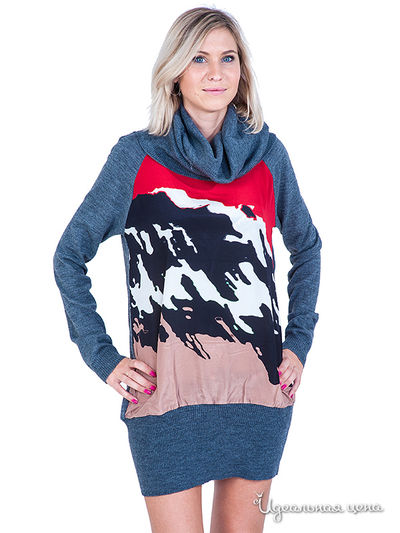 Платье Anna Rita N, цвет цвет мультиколор