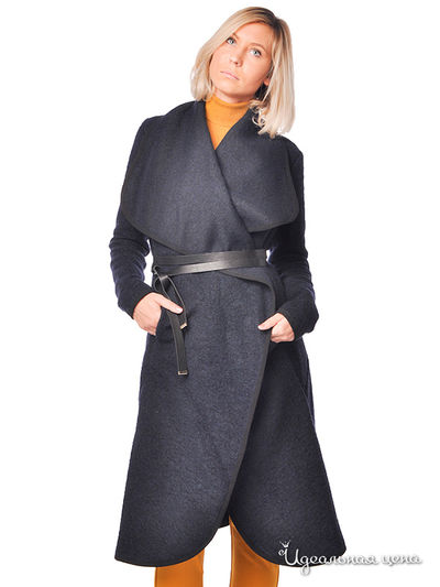 Пальто Atos Lombardini, цвет цвет темно-серый