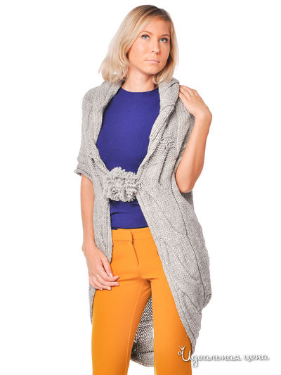 Кардиган Cristina Effe, цвет цвет серый