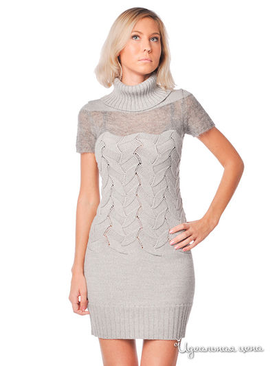 Платье Cristina Effe, цвет цвет серый