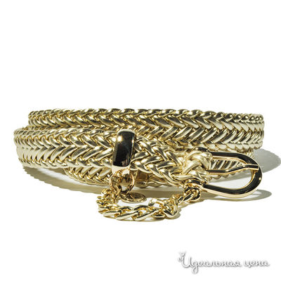 Ремень Atos Lombardini, цвет цвет золотой