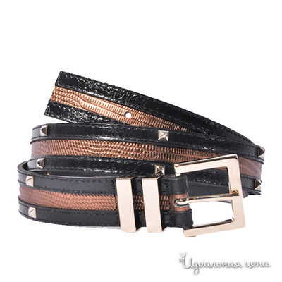 Ремень Atos Lombardini, цвет цвет черный