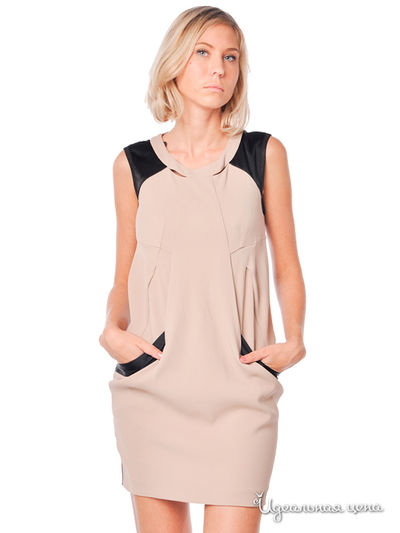 Платье Atos Lombardini, цвет цвет пудровый