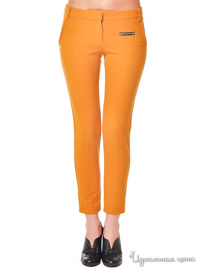 Брюки Atos Lombardini, цвет цвет горчичный