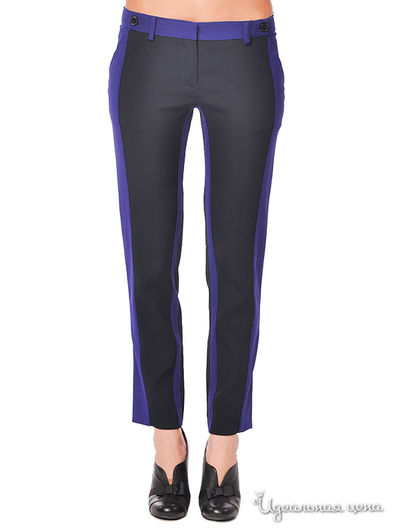 Брюки Atos Lombardini, цвет цвет синий