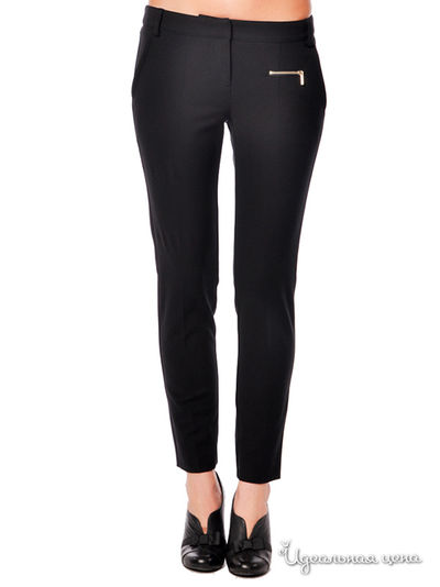 Брюки Atos Lombardini, цвет цвет черный