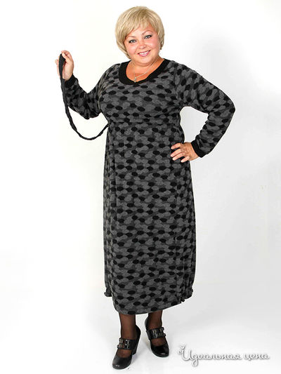 Платье Зар-Стиль, цвет цвет серый