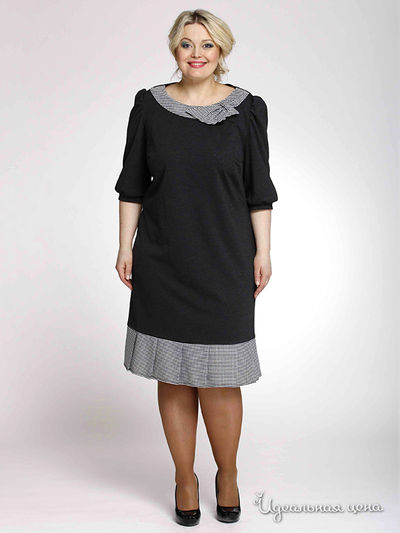 Платье Зар-Стиль, цвет цвет темно-серый