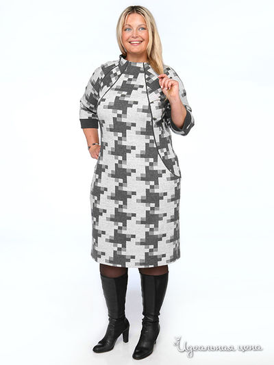 Платье Зар-Стиль, цвет цвет серый