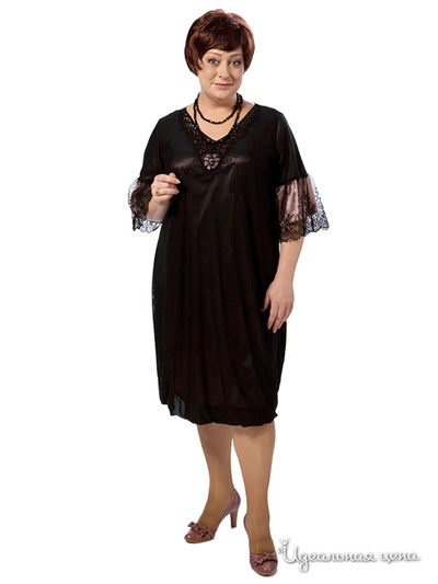 Платье Зар-Стиль, цвет цвет розовый / черный