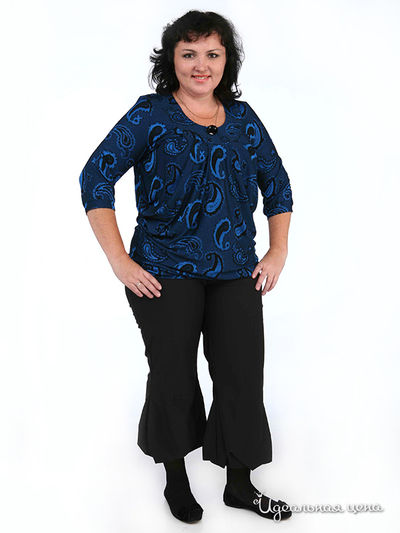 Блуза Зар-Стиль, цвет цвет синий