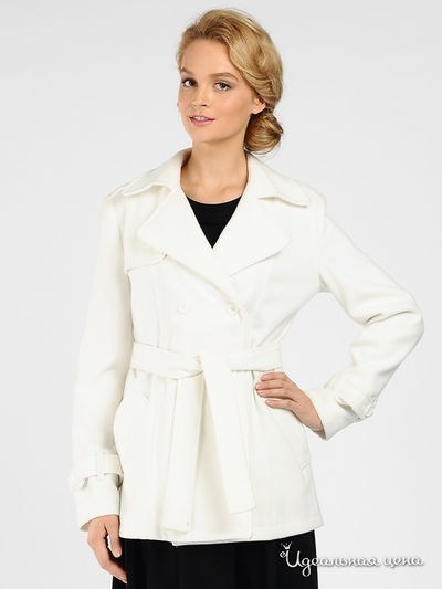 Пальто Christina Dea, цвет цвет белый