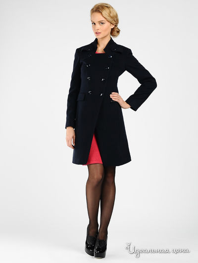 Пальто Christina Dea, цвет цвет темно-синий