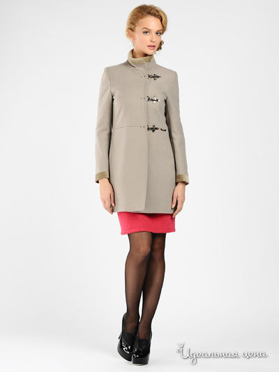 Пальто Christina Dea, цвет цвет бежевый