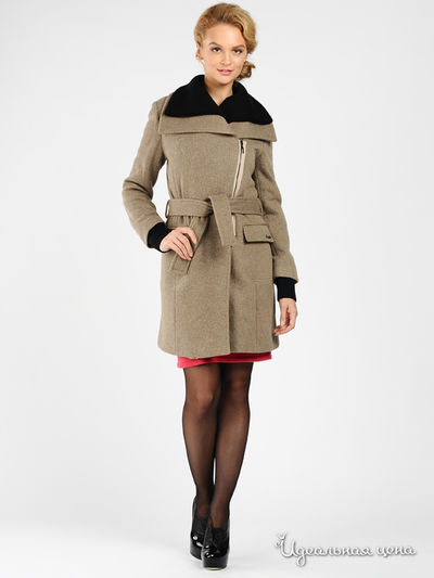 Пальто Christina Dea, цвет цвет бежевый