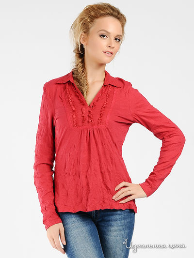 Блуза Tom Tailor, цвет цвет фуксия