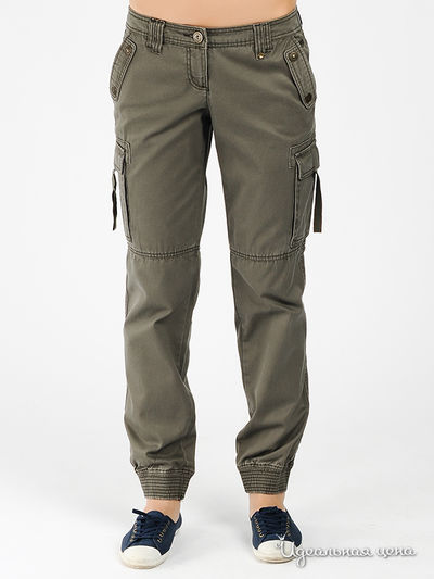 Брюки Tom Tailor, цвет цвет хаки