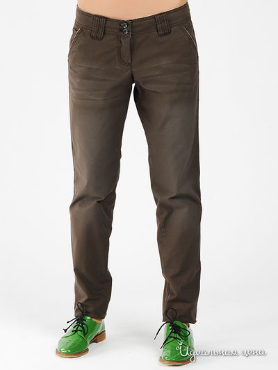 Брюки Tom Tailor, цвет цвет серо-коричневый