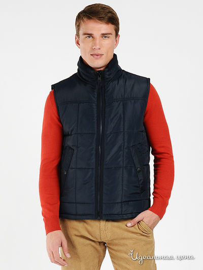 Жилет Tom Tailor, цвет цвет темно-синий