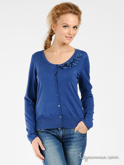 Кардиган Tom Tailor, цвет цвет сапфировый