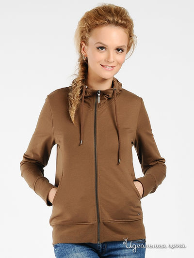 Толстовка Tom Tailor, цвет цвет коричневый