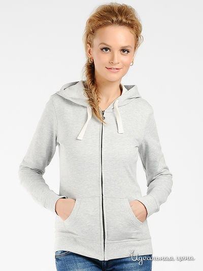 Толстовка Tom Tailor, цвет цвет светло-серый