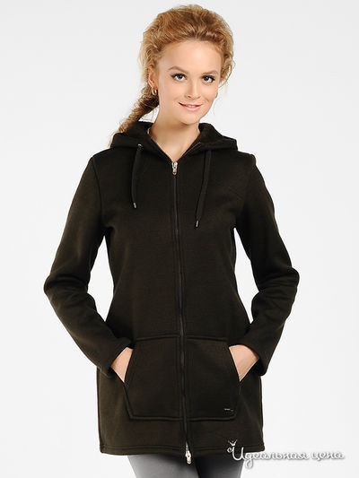 Толстовка Tom Tailor, цвет цвет болотный