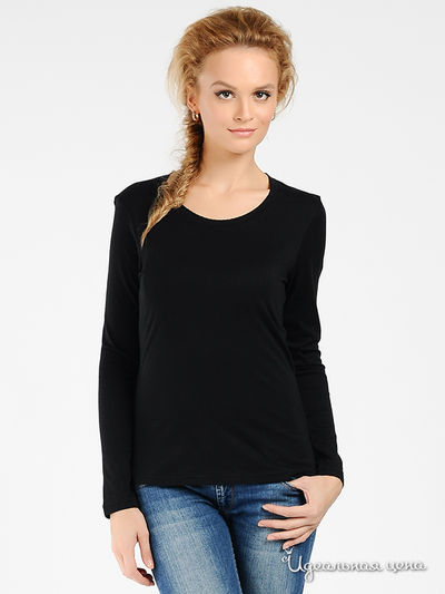 Лонгслив Tom Tailor, цвет цвет черный