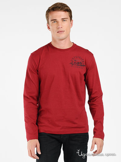 Лонгслив Tom Tailor, цвет цвет гранатовый