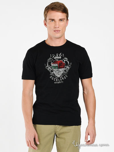 Футболка Tom Tailor, цвет цвет черный