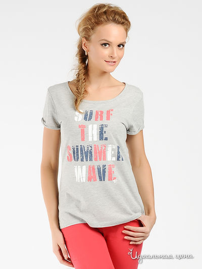 Футболка Tom Tailor, цвет цвет серый