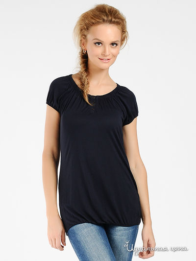 Футболка Tom Tailor, цвет цвет темно-синий