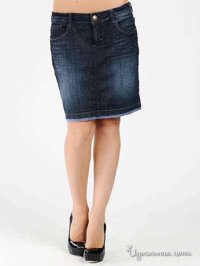 Юбка Tom Tailor, цвет цвет темно-синий