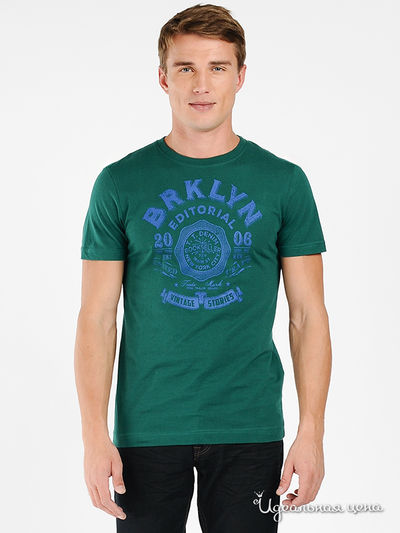 Футболка Tom Tailor, цвет цвет зеленый