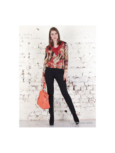 Блуза Valeria Lux, цвет цвет мультиколор