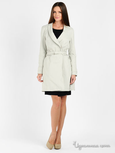 Плащ Quattro, цвет цвет светло-серый