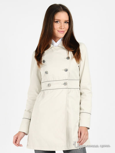 Плащ Quattro, цвет цвет светло-бежевый