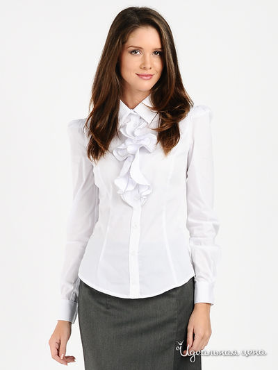 Блузка Quattro, цвет цвет белый