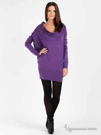 Платье Quattro, цвет цвет темно-фиолетовый