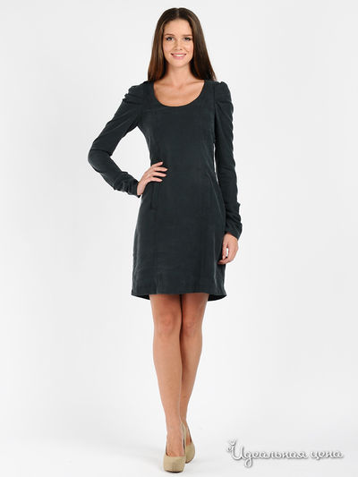 Платье Quattro, цвет цвет сине-зеленый приглушенный