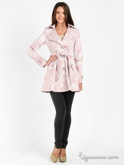 Плащ Quattro, цвет цвет светло-розовый