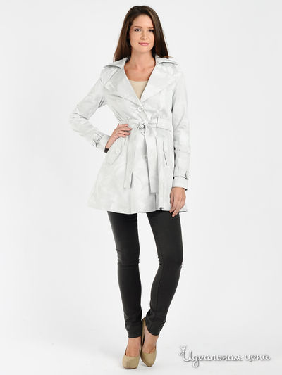 Плащ Quattro, цвет цвет светло-серый