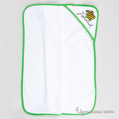 Полотенце Liliput, цвет цвет белый / зеленый