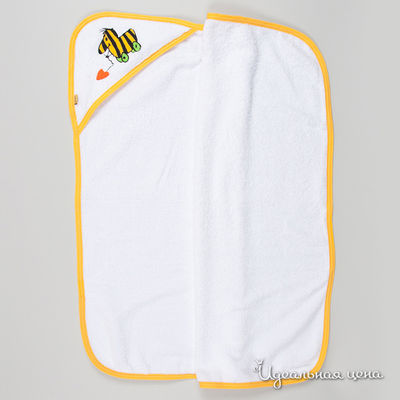 Полотенце Liliput, цвет цвет белый / желтый